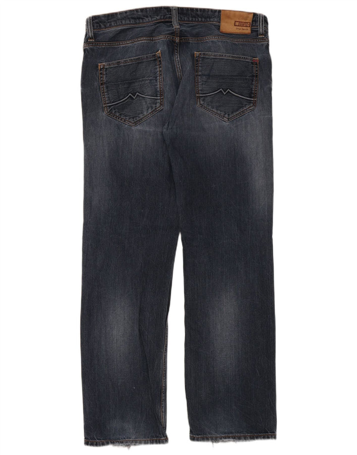 Ανδρικό τζιν Mustang ίσιο W34 L32 Μπλε βαμβακερό