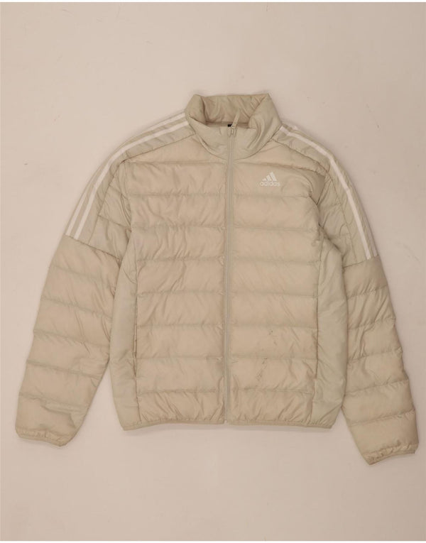 Adidas Ανδρικό μπουφάν με επένδυση UK 38 Medium Beige Polyester