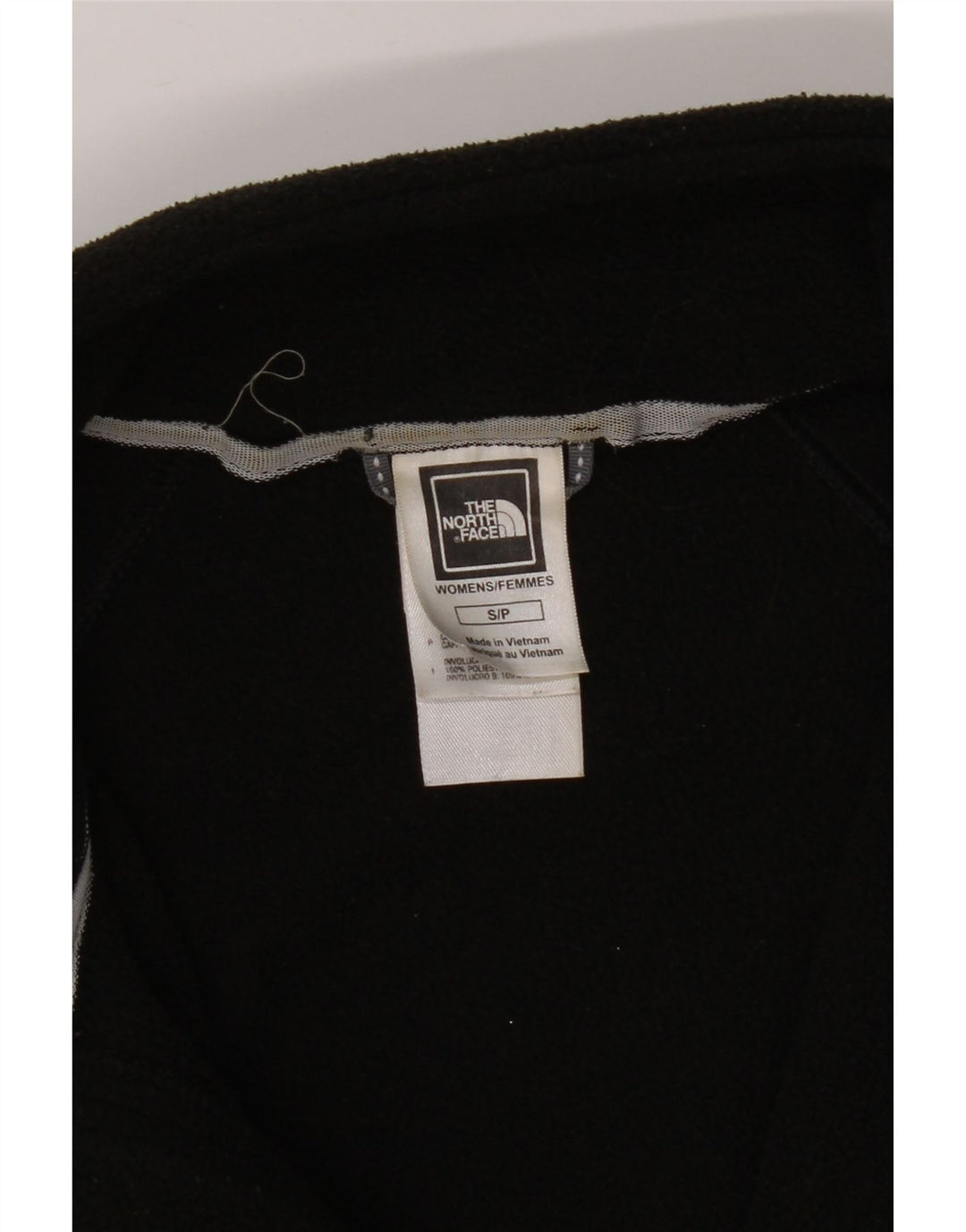 The North Face Womens Liner Fleece Jacket UK 10 Small Black Polyester