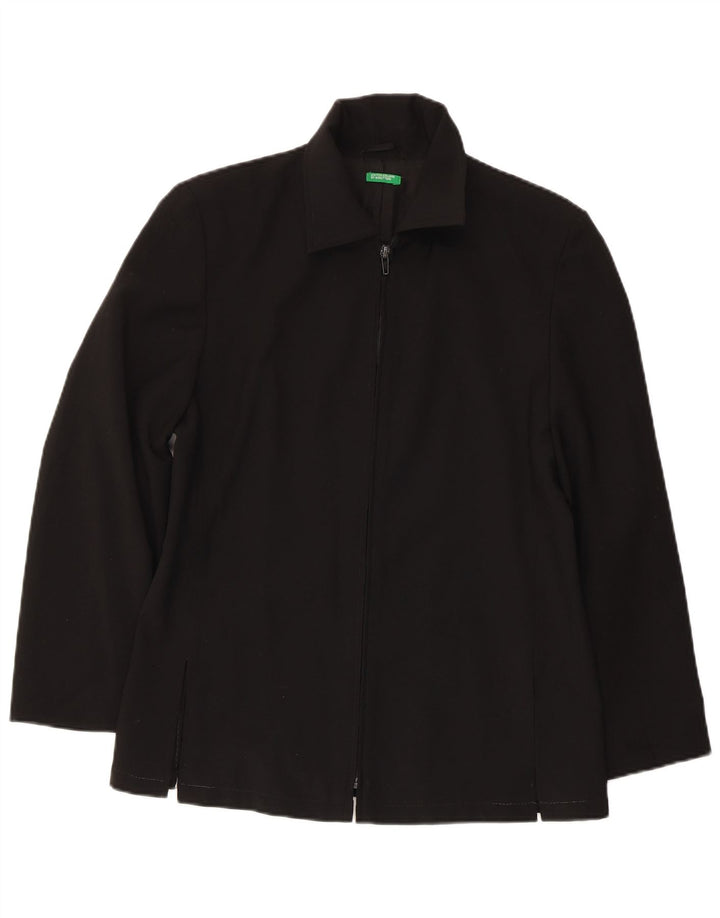 BENETTON Γυναικείο σακάκι UK 12 Medium Black