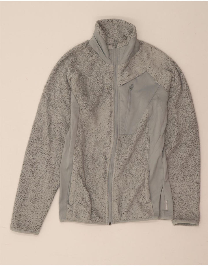 Columbia Γυναικείο Fleece Jacket UK 10 Small Grey Polyester