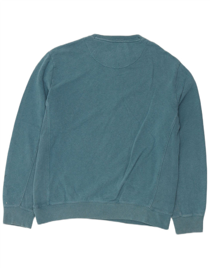 Ανδρικό φούτερ Crew Clothing Jumper XL Blue Cotton