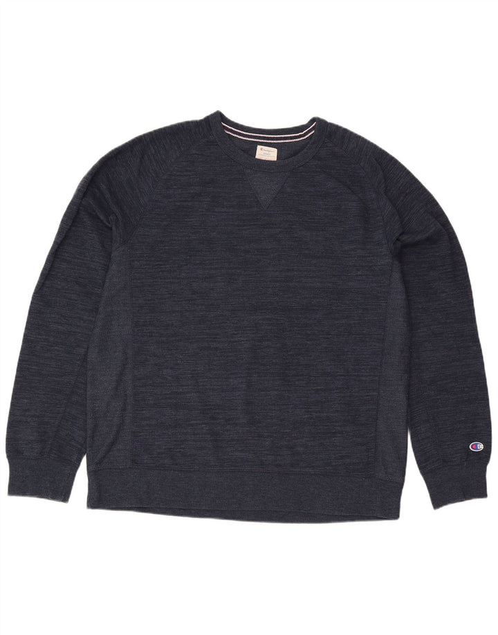 Ανδρική φούτερ Champion Jumper 2XL Navy Blue Flecked Cotton