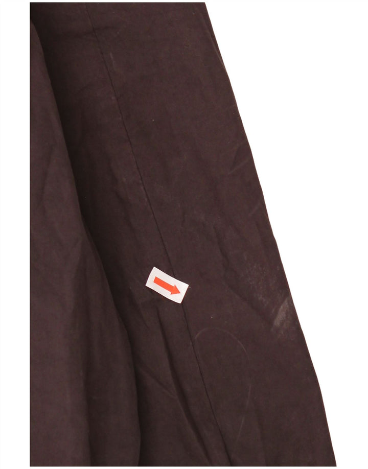 Armani Jeans Ανδρικό μπουφάν με κουκούλα bomber EU 48 Small Brown Polyester