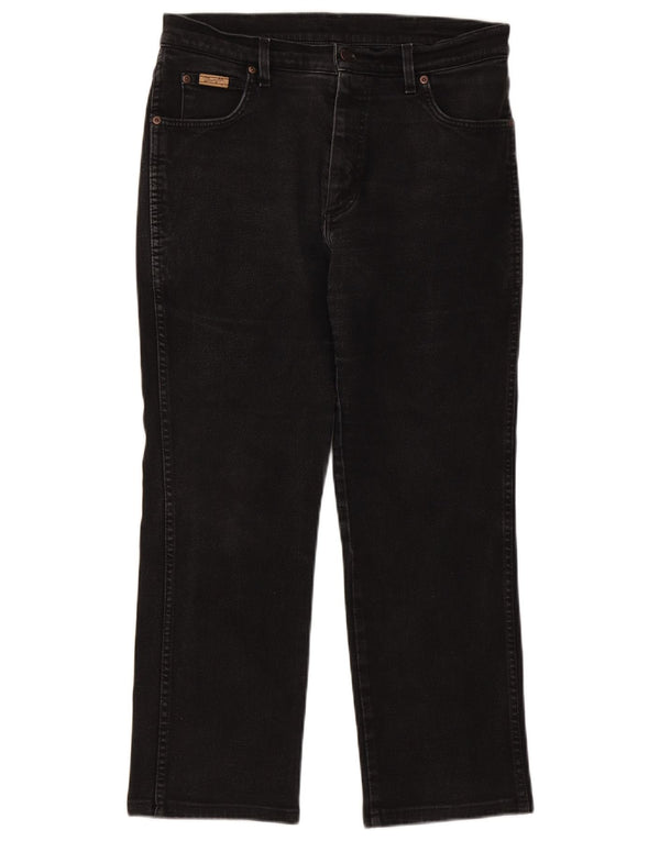 Wrangler Ανδρικό Texas Straight Jeans W34 L27 Μαύρο