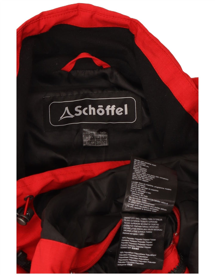 Schoffel Γυναικείο μπουφάν βροχής UK 20 2XL κόκκινο πολυεστέρα