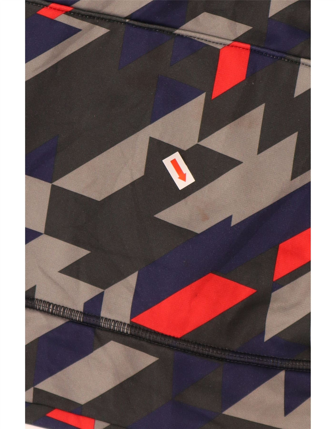 UNDER ARMOR Κορίτσια χαλαρά με κουκούλα 11-12 ετών Μεγάλο κόκκινο γεωμετρικό