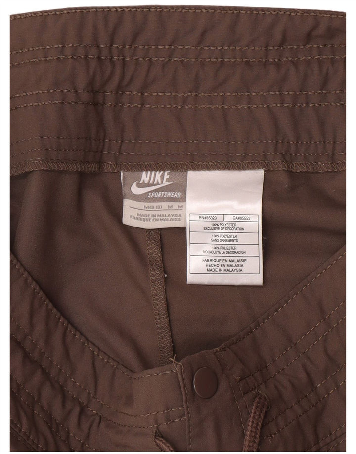 Γυναικείο σορτς chino Nike UK 8/10 Small W34 καφέ πολυεστέρας