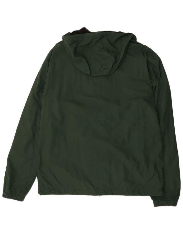 Ανδρικό μπουφάν βροχής με κουκούλα Penguin UK 44 2XL Green Polyamide