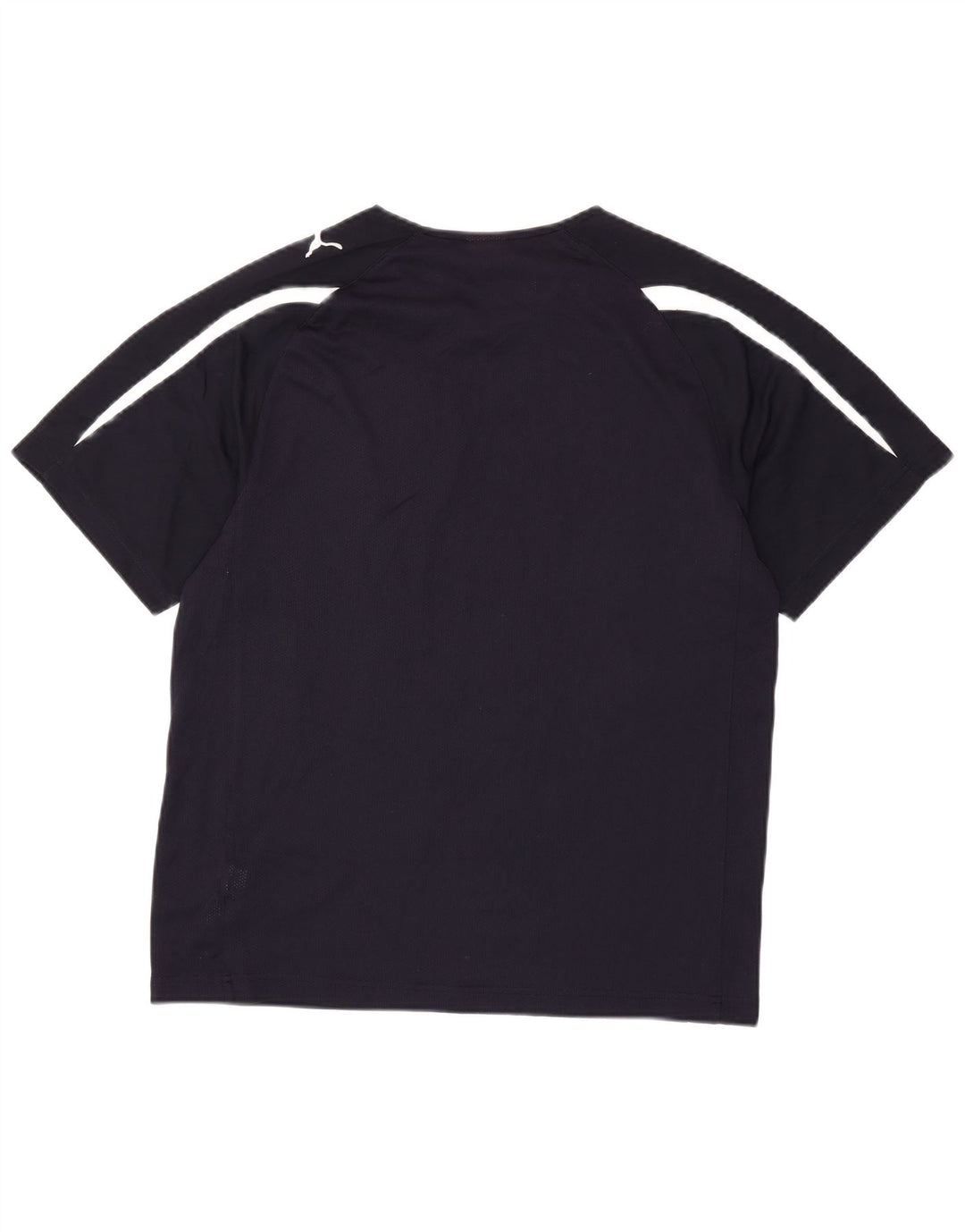 Ανδρικό γραφικό T-Shirt PUMA Top Medium Navy Blue Colorblock Πολυεστέρας