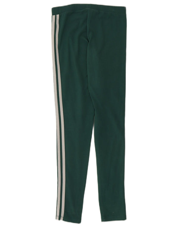 Γυναικείο κολάν Adidas UK 4 XS Πράσινο βαμβακερό