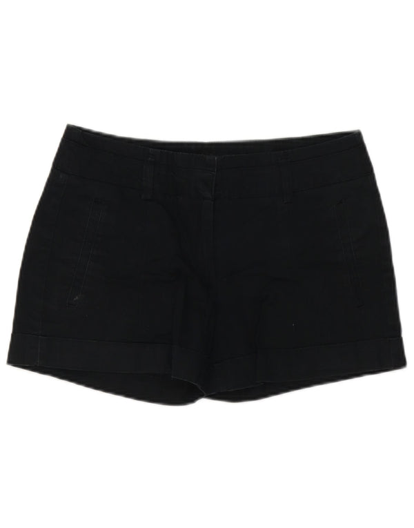 Zara Γυναικείο Σορτς Chino Small W26 μαύρο βαμβακερό