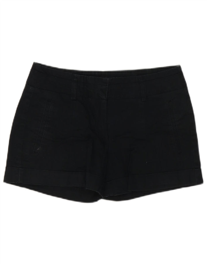 Zara Γυναικείο Σορτς Chino Small W26 μαύρο βαμβακερό