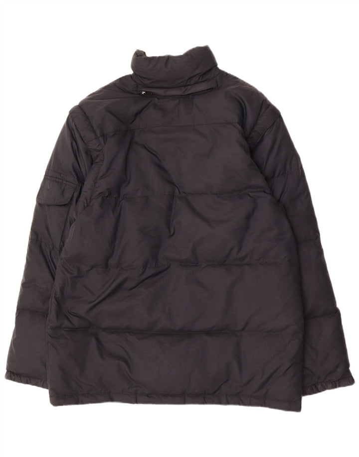 Ανδρικό μπουφάν Trussardi Loose Fit με επένδυση IT 44 XS Μαύρο Πολυεστέρας