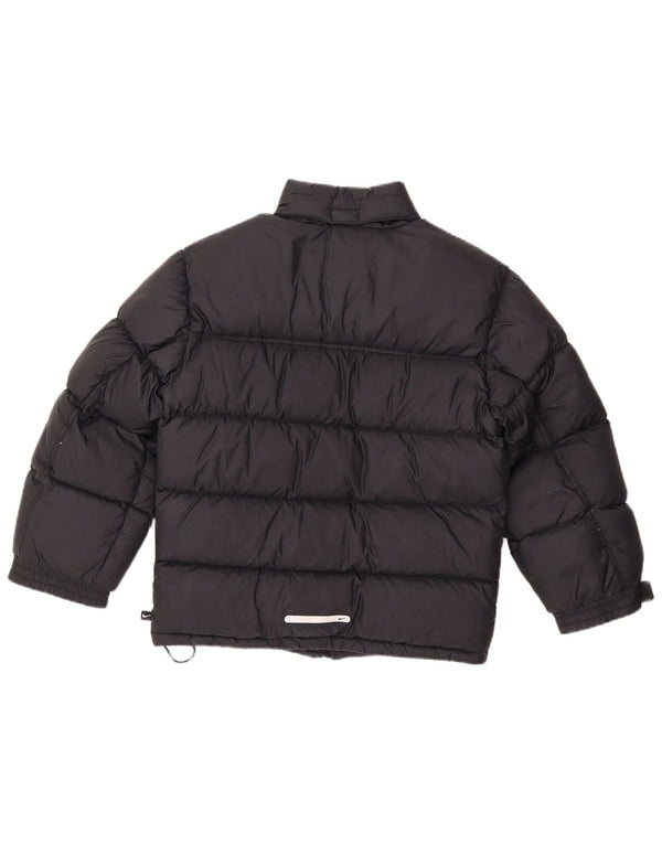 Μπουφάν Nike Boys με κουκούλα με επένδυση 11-12 ετών Medium Navy Blue Nylon