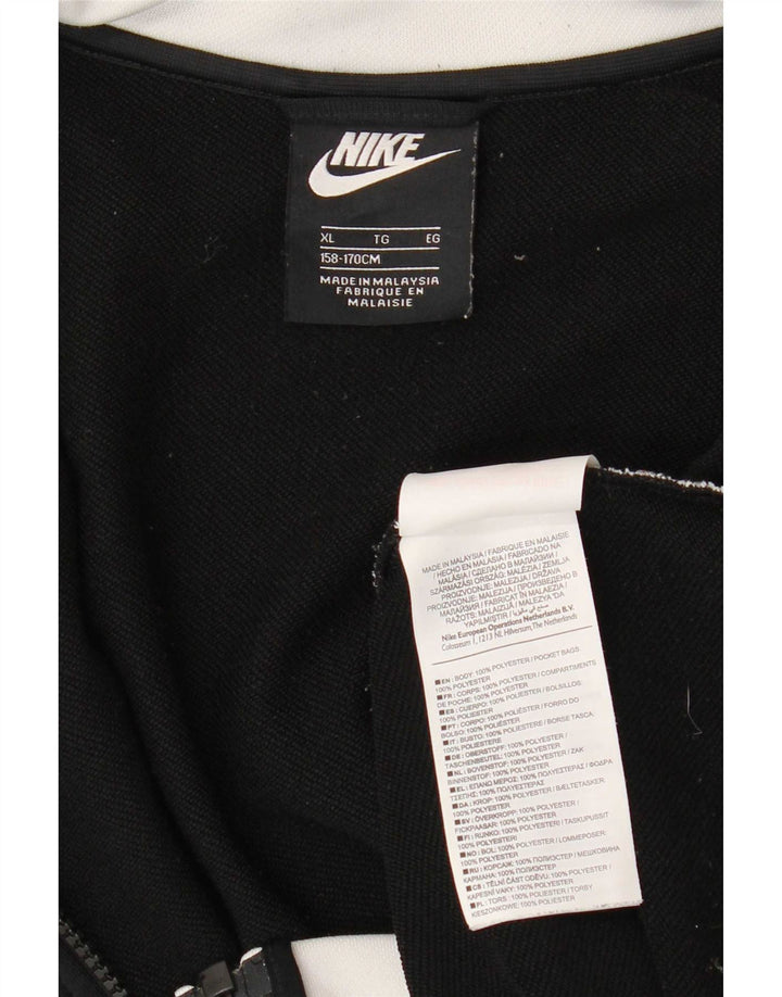 Μπουφάν Nike Boys αθλητική φόρμα 13-14 ετών XL Μαύρο πολύχρωμο πολυεστέρα