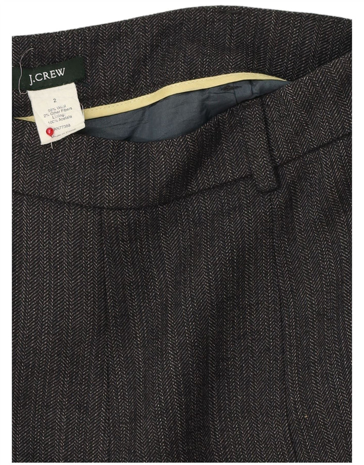 Γυναικεία φούστα J. Crew A-Line US 2 XS W28 Γκρι μαλλί ψαροκόκαλο