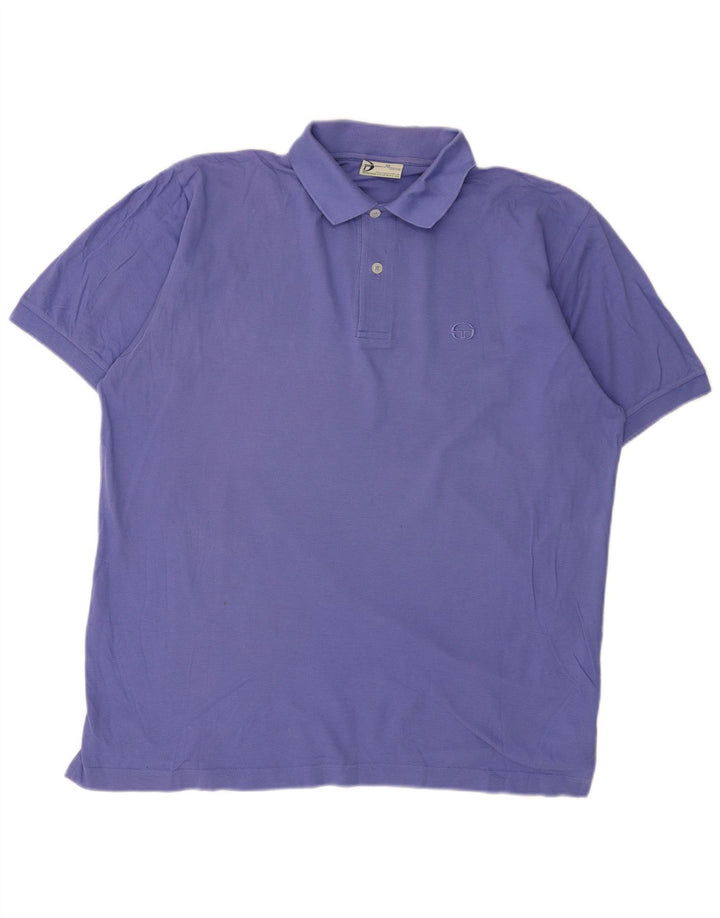 Sergio Tacchini Ανδρικό μπλουζάκι πόλο IT 54 XL Μωβ