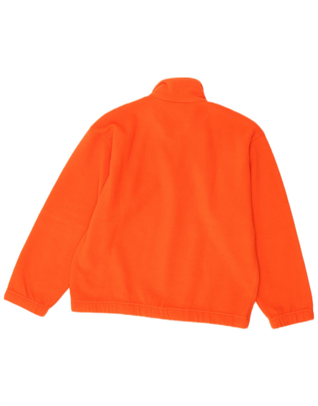 Sergio Tacchini Ανδρικό φερμουάρ Fleece Jumper Μικρός πορτοκαλί πολυεστέρας