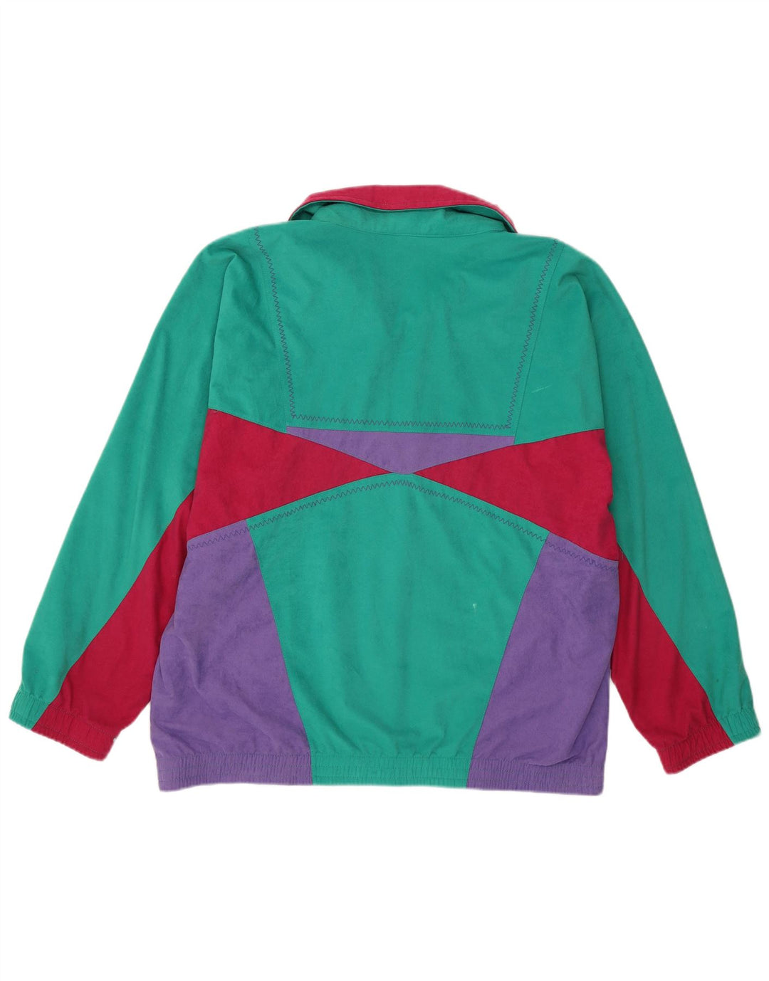 Γυναικεία αθλητική φόρμα Lotto Top Jacket XL Πολύχρωμο Colourblock Retro