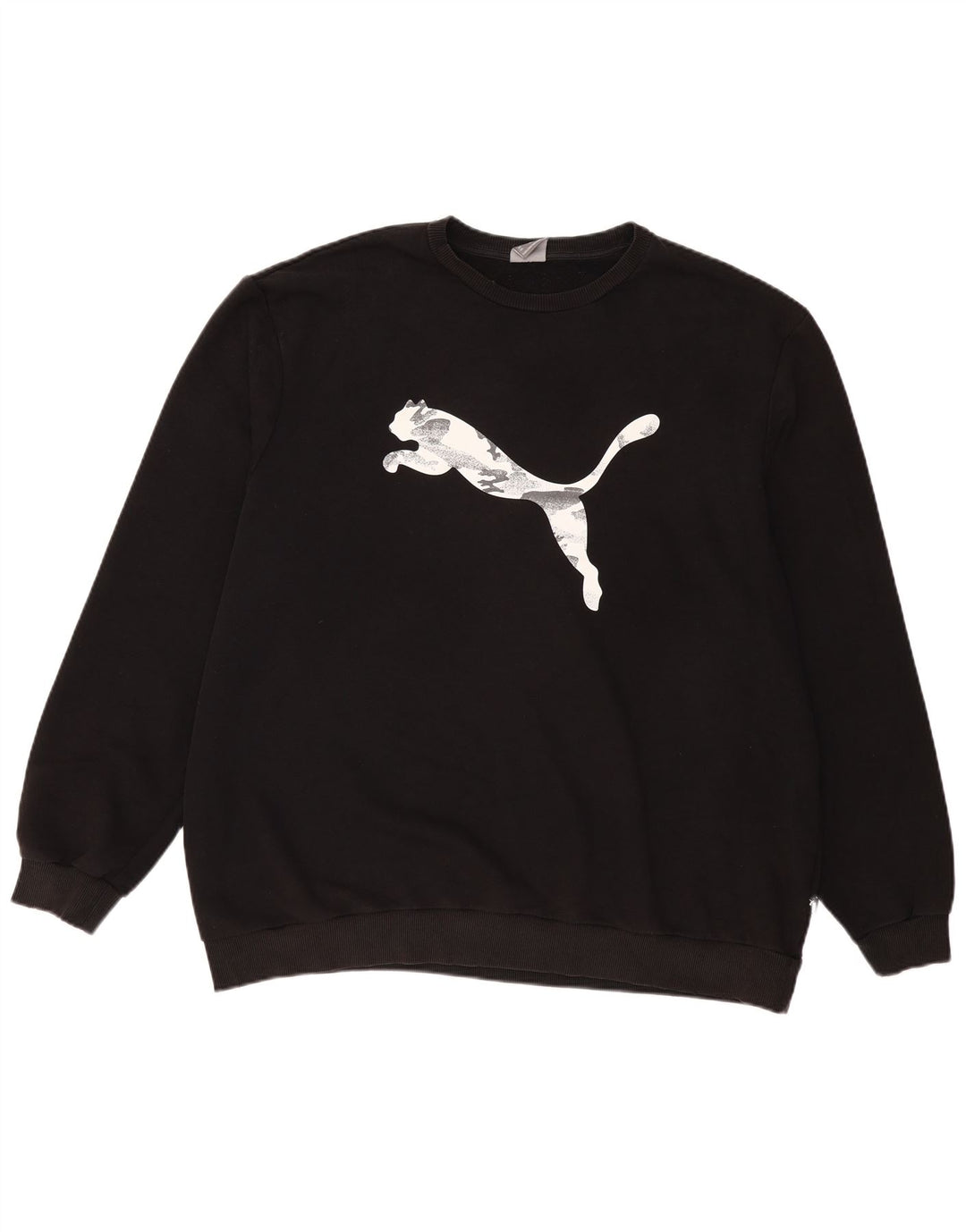 Ανδρικό γραφικό φούτερ PUMA Jumper 3XL Μαύρο βαμβακερό