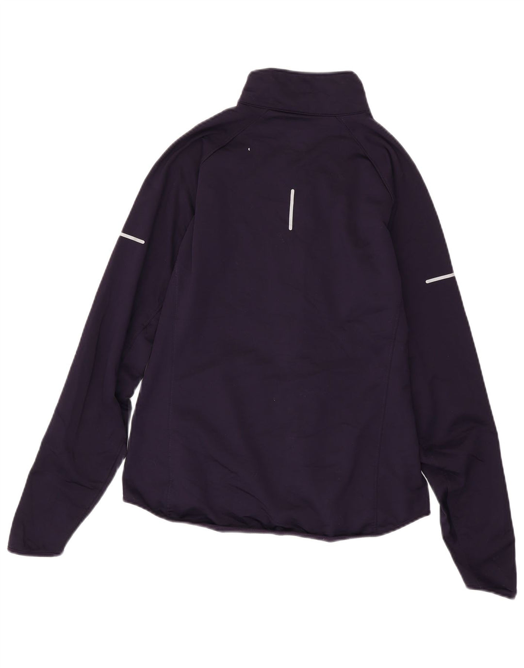Γυναικεία φόρμα NIKE Dri Fit Top Jacket UK 14 Large Purple Polyester