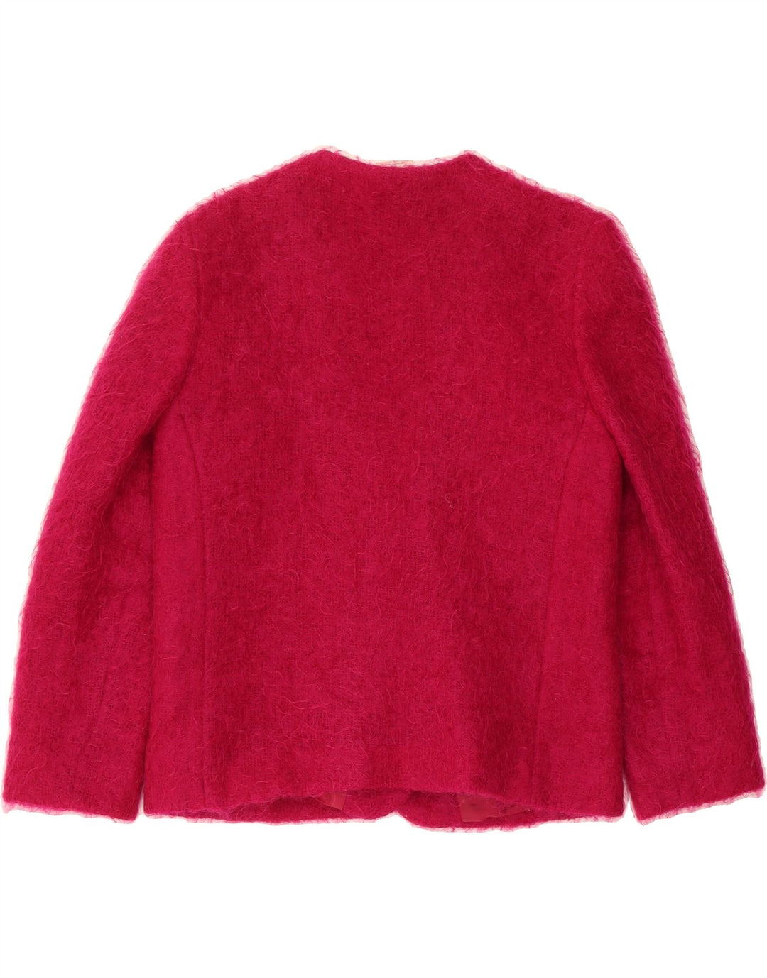 ALEXON Womens 2 Button Blazer Jacket UK 14 Large  Pink Mohair Vintage ALEXON and Second-Hand ALEXON from Messina Hembry 