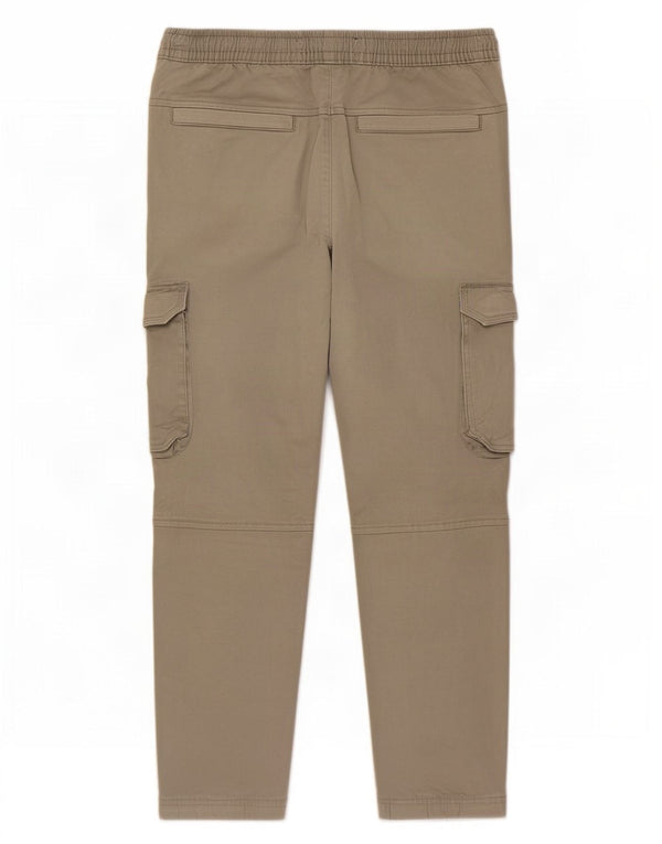 Zara Mens Joggers Cargo Παντελόνι Medium W31 L26 Khaki