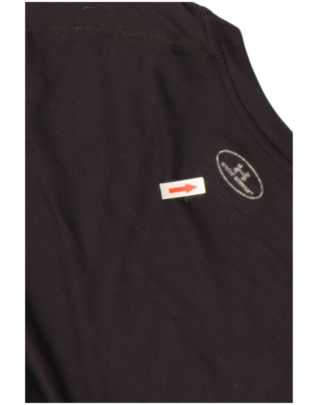 Under Armour Γυναικείο T-Shirt Top UK 18 XL μαύρο πολυεστέρα