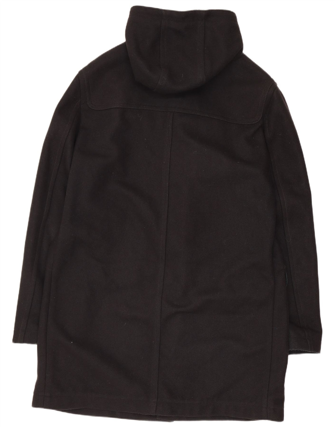 Marina Yachting Ανδρικό παλτό Duffle με κουκούλα IT 52 XL Μαύρο μαλλί