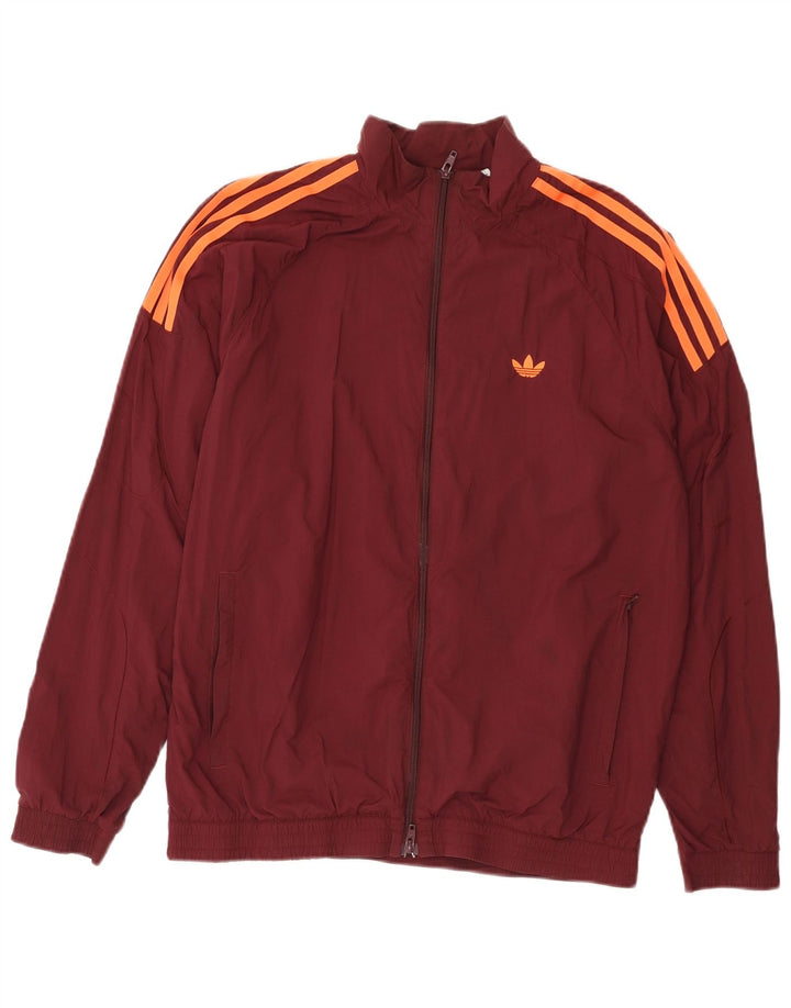 Ανδρική φόρμα Adidas Top Jacket Medium Burgundy Nylon