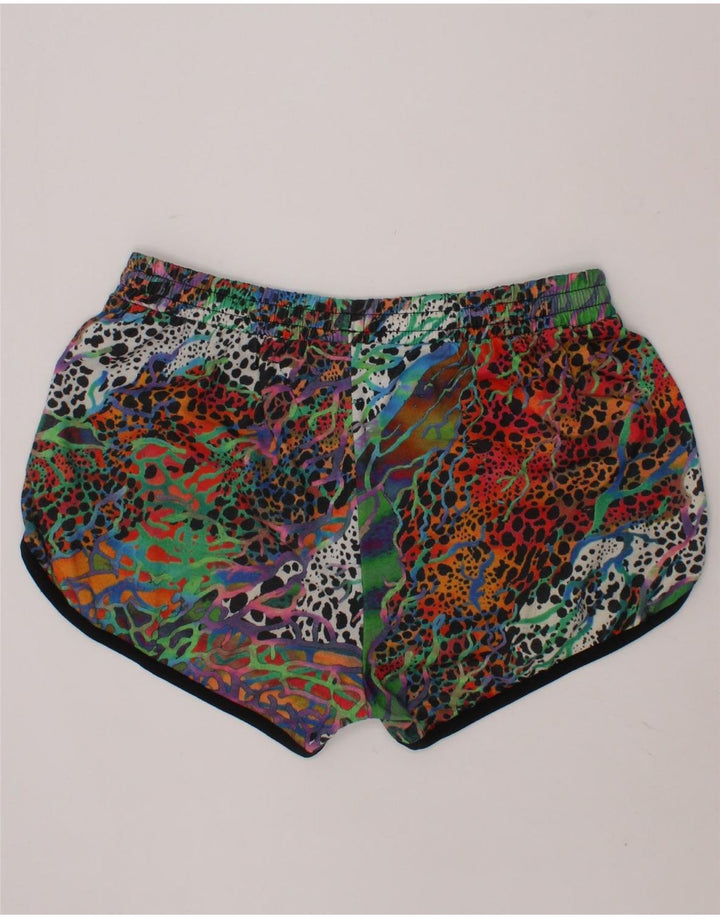 ADIDAS Girls Abstract Pattern Sport Shorts 13-14 Years  Multicoloured Vintage Adidas and Second-Hand Adidas from Messina Hembry 