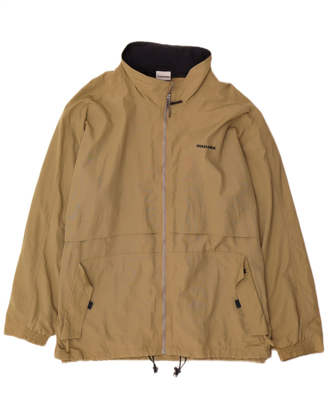 Diadora Ανδρικό μπουφάν βροχής UK 42 XL Beige Polyamide