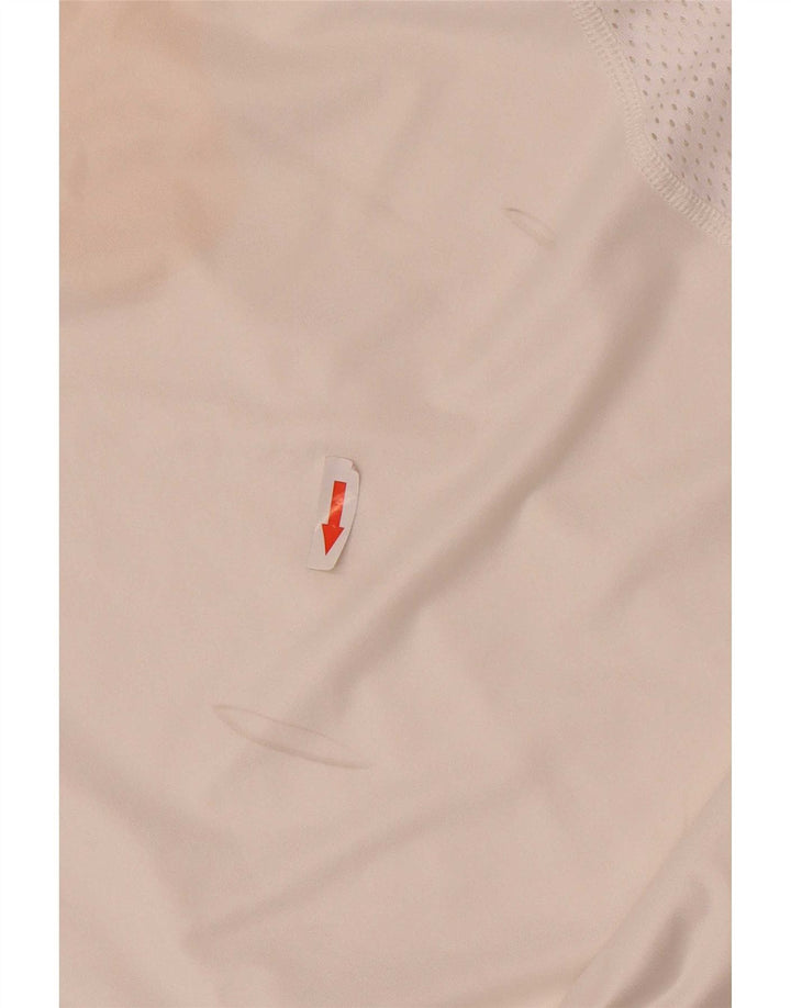 Ανδρικό T-shirt Nike Dri Fit T-shirt Small White Colorblock Πολυεστέρας