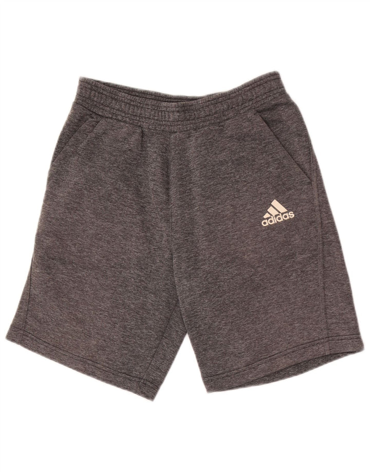 Adidas Boys Climalite Σορτς 13-14 ετών Γκρι Πολυεστέρας