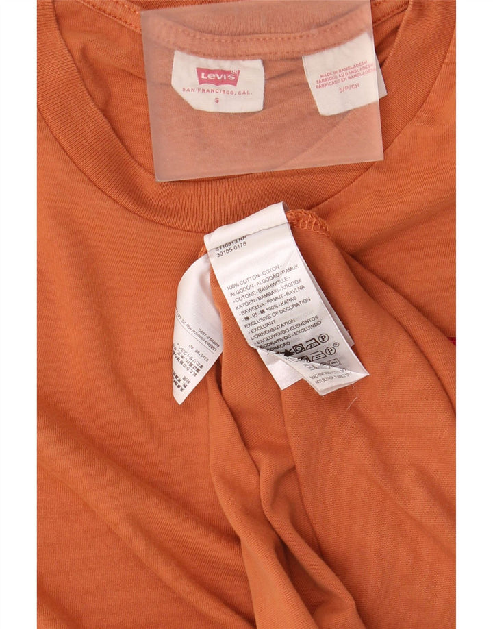 Ανδρικό T-Shirt Levi's Top Μικρό πορτοκαλί βαμβακερό