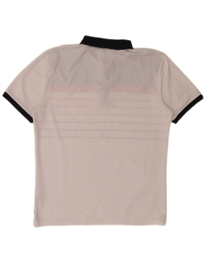 Calvin Klein Ανδρικό πουκάμισο Polo Large White Colourblock Polyester