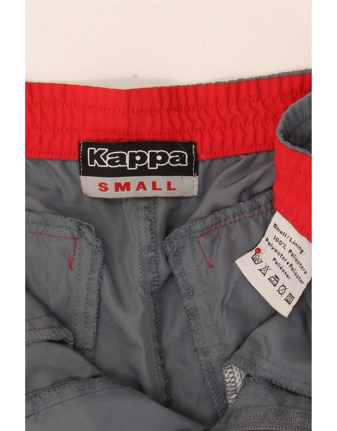 Kappa Ανδρικό παντελόνι Capri Small W29 L18 Grey Polyester
