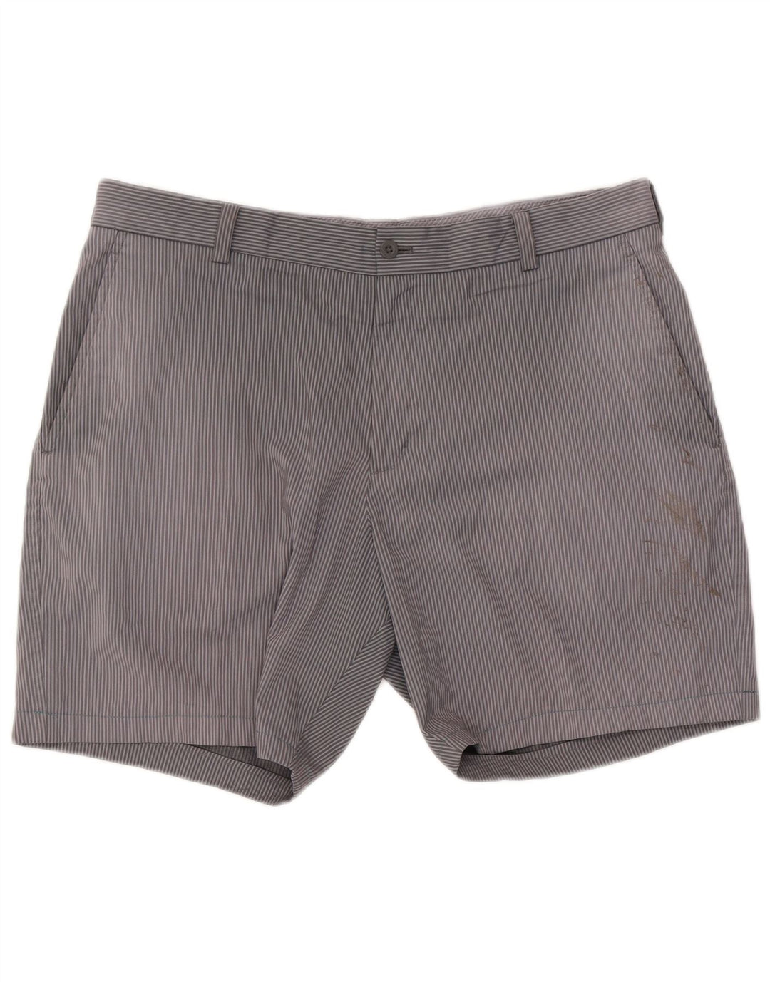 Ανδρικό σορτς chino γκολφ Nike W36 με μεγάλο γκρι ρίγες πολυεστέρας