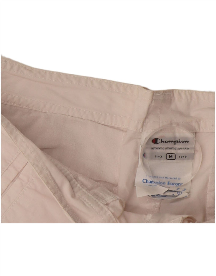 CHAMPION Γυναικείο casual σορτς Medium W30 από λευκό βαμβακερό