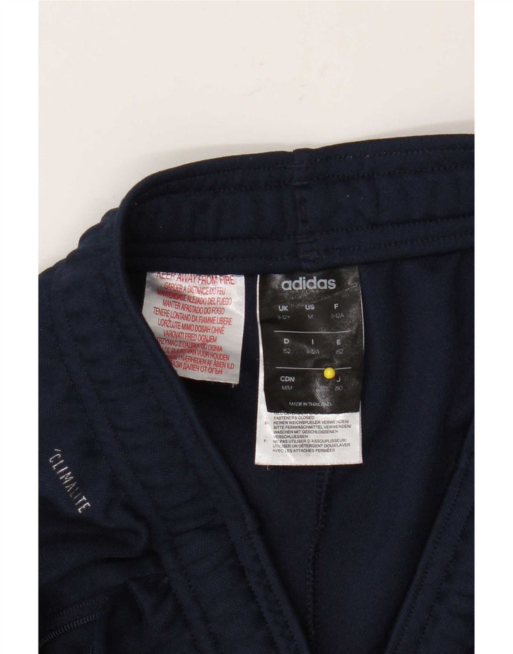 Παντελόνι αθλητικής φόρμας Adidas Boys Climalite 11-12 ετών Navy Blue Polyester