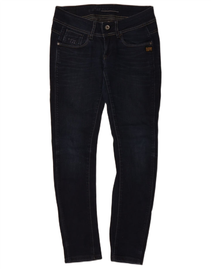 G-STAR Γυναικείο Skinny Jeans W27 L30 Navy Blue Cotton