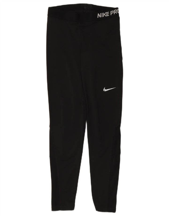 Γυναικεία κολάν Nike Dri Fit Graphic UK 14 Medium Black