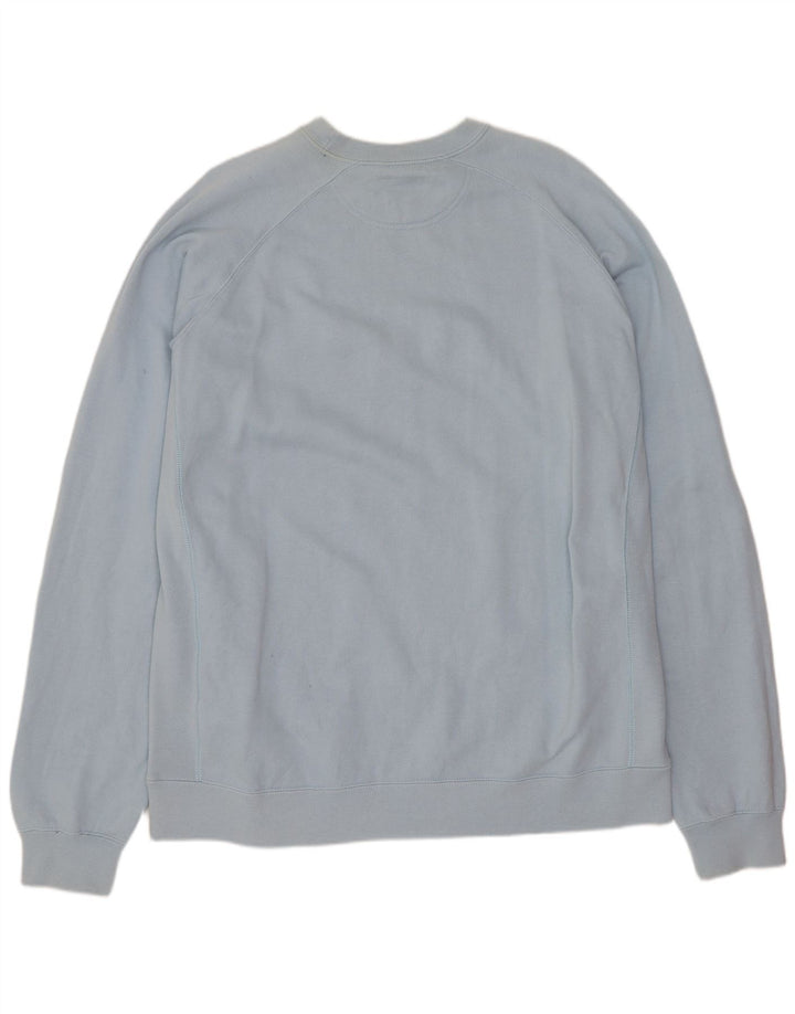 Champion Γραφικό Ανδρικό Φούτερ Jumper 2XL Μπλε Βαμβακερό