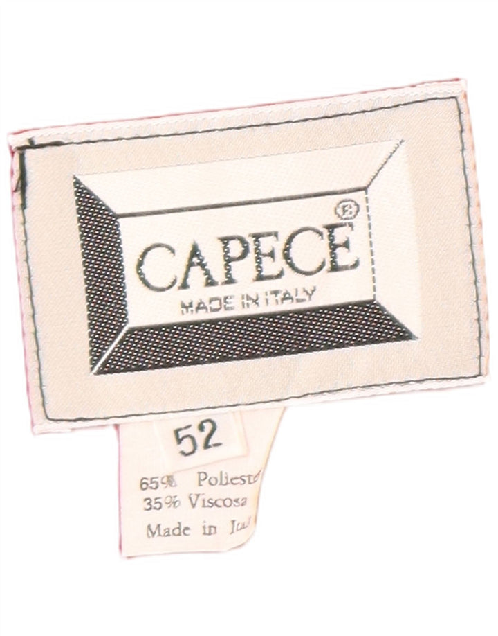 Vintage Ανδρικό Διπλό Μπουφάν Blazer IT 52 XL Κόκκινο Πολυεστέρας