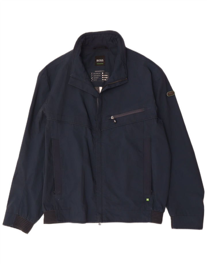 Ανδρικό μπουφάν Hugo Boss Bomber UK 36 Small Navy Blue