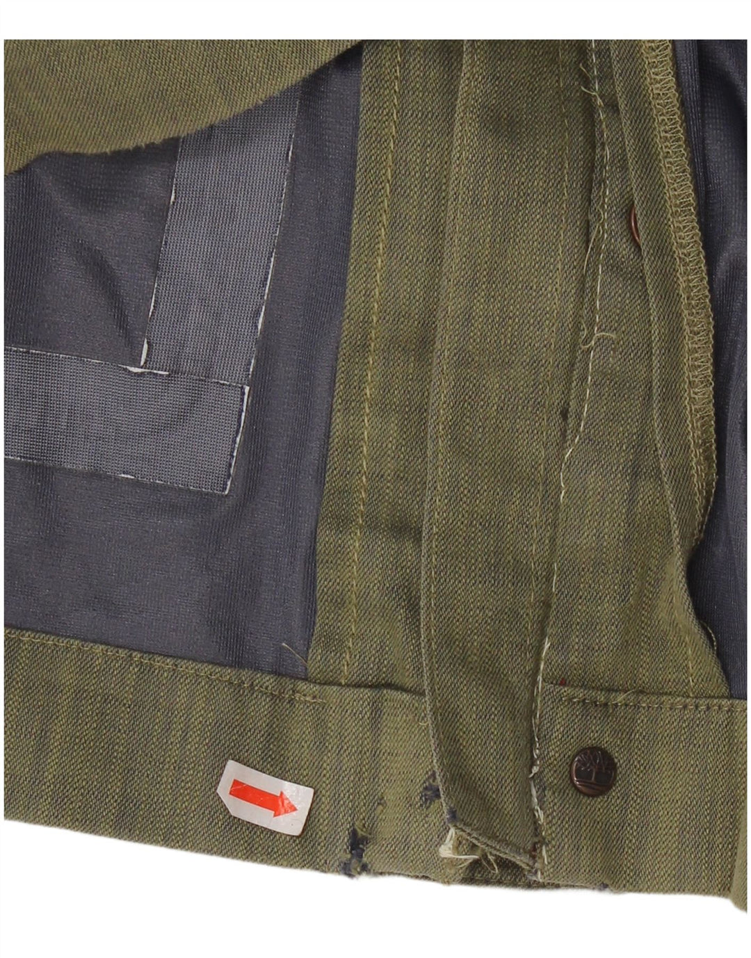 Ανδρικό αδιάβροχο μπουφάν με κουκούλα Timberland UK 46 3XL Χακί