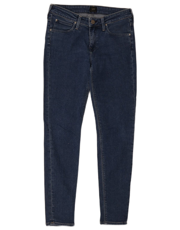 Lee Womens Scarlett Skinny Jeans W28 L31 Blue Cotton