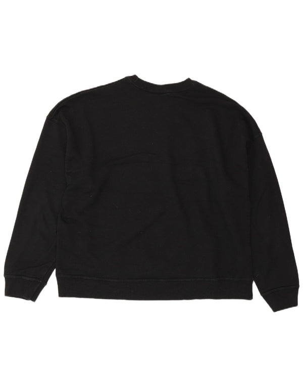 CHAMPION Γυναικείο γραφικό υπερμεγέθη φούτερ Jumper UK 18 XL Μαύρο