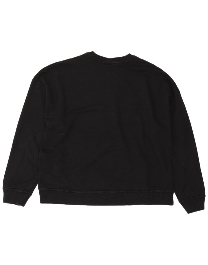 CHAMPION Γυναικείο γραφικό υπερμεγέθη φούτερ Jumper UK 18 XL Μαύρο